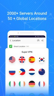 Super Unblock VPN 1.4.1. Скриншот 3