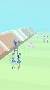 Cheerleader Run 3D 1.38. Скриншот 1
