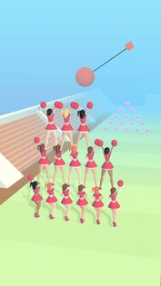 Cheerleader Run 3D 1.38. Скриншот 4