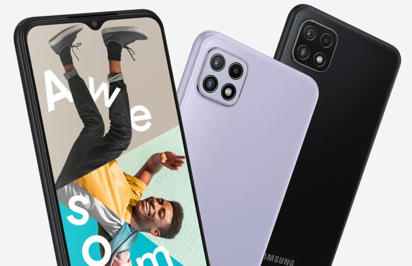 Дисплеи на 90 Гц теперь и в недорогих смартфонах Samsung: представлен Galaxy A22