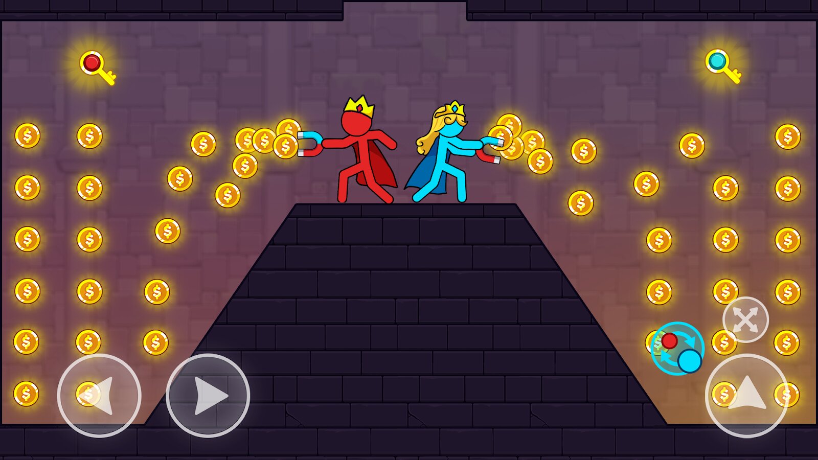 Скачать Red And Blue Stickman 1.1.3 для Android