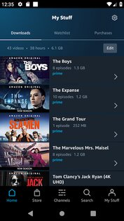 Amazon Prime Video 3.0.404.1145. Скриншот 5