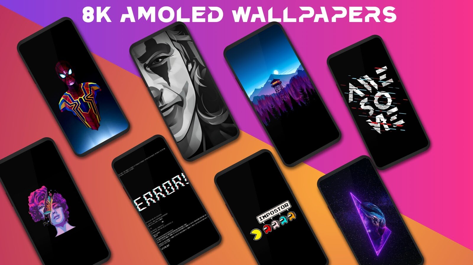 AmoledPix – 4K AMOLED Wallpaper 3.0