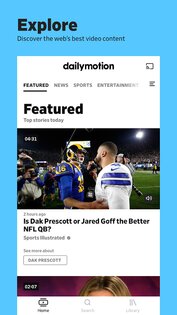 Dailymotion – ваш путеводитель в мире видео 3.10.42. Скриншот 1
