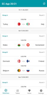 World Football Scores – расписание и результаты 6.5.7. Скриншот 3