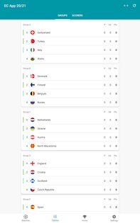 World Football Scores – расписание и результаты 6.7.3. Скриншот 9