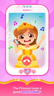 Телефон принцессы для малышей 2 2.6. Скриншот 3