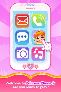 Телефон принцессы для малышей 2 2.6. Скриншот 7