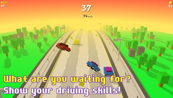 Traffic Racer – Blocky Racing 1.0.23. Скриншот 6