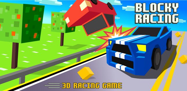 Traffic Racer – Blocky Racing 1.0.30. Скриншот 7
