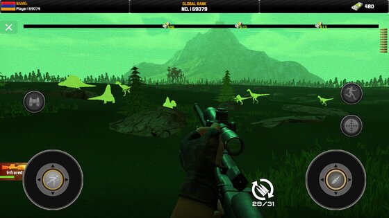 Wild Hunter: Dinosaur Hunting 1.0.9. Скриншот 7