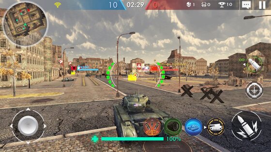 Tank Warfare: PvP Battle Game 1.1.31. Скриншот 8
