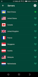 U-VPN 4.1.8. Скриншот 7