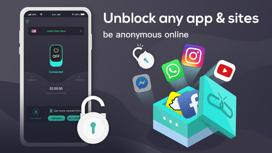 Free Touch VPN 6.1.202. Скриншот 3
