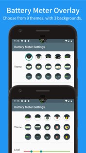 Battery Meter Overlay 5.7.0. Скриншот 3