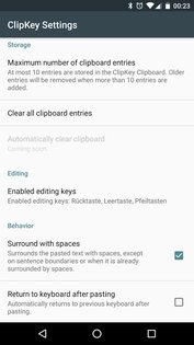 ClipKey — буфер обмена 1.3.2. Скриншот 4
