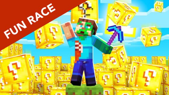 Lucky Block MOD for MCPE 1.1.13. Скриншот 6