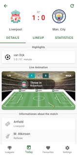 GoalAlert – уведомления о голах 7.2.2. Скриншот 3