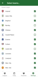 GoalAlert – уведомления о голах 7.2.2. Скриншот 8