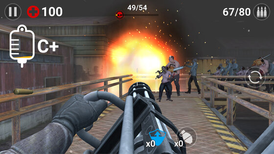 Gun Trigger Zombie 1.7.1. Скриншот 2