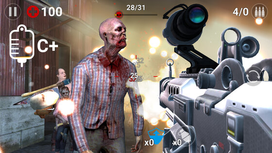 Gun Trigger Zombie 1.7.1. Скриншот 3