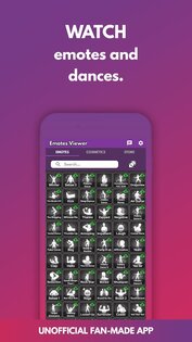 Emotes Viewer for PUBG 9.0.01.07. Скриншот 1