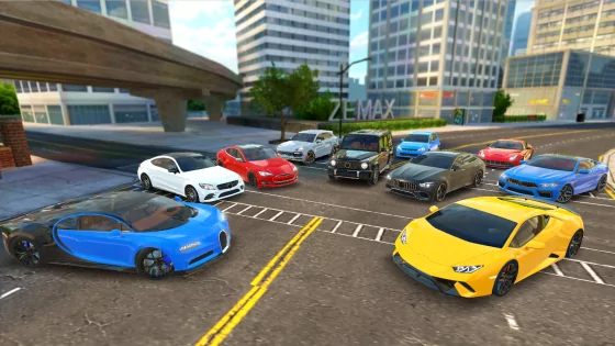 Racing in Car 2021 3.6.0.4. Скриншот 2