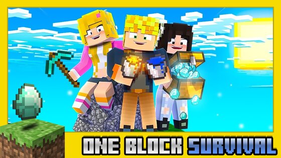 One Block Survival Map 2.2.3.1. Скриншот 3