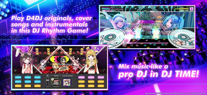 D4DJ Groovy Mix 8.2.00. Скриншот 1