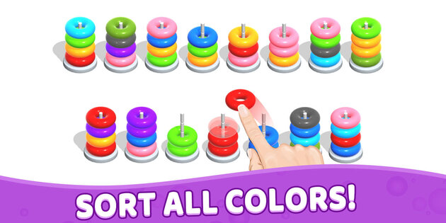 Color Hoop Stack 1.3.2. Скриншот 5
