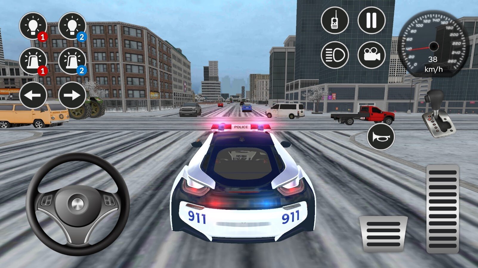 Скачать American i8 Police Car Game 3D 1.1 для Android