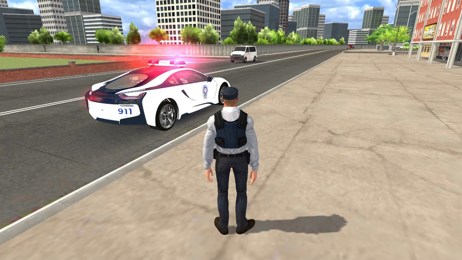 Скачать American i8 Police Car Game 3D 1.1 для Android