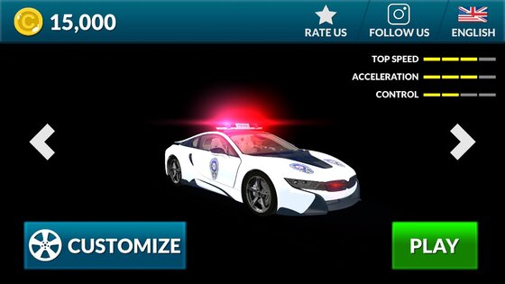 American i8 Police Car Game 3D 1.1. Скриншот 4