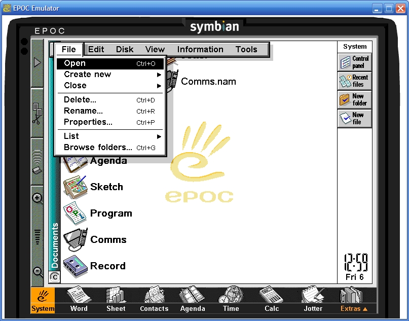 Сему эмулятор. Epoc16. Эмулятор Symbian. Возрождение Symbian.