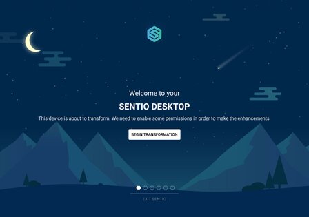 Sentio Desktop 1.7.6. Скриншот 1