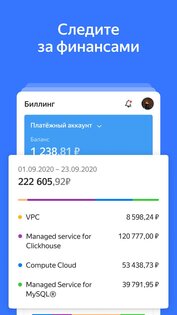 Yandex Cloud 1.8.0. Скриншот 2