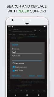 Code Editor – редактор кода 0.10.6. Скриншот 4