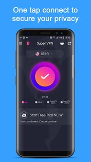 Super VPN 4.0.2. Скриншот 1