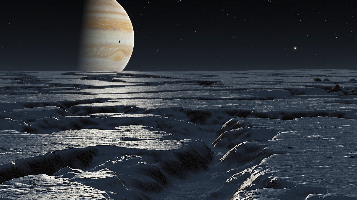 SpaceX поможет NASA искать инопланетную жизнь на луне Юпитера