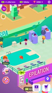 Idle Beauty Salon – парикмахерская и маникюр 2.11.4. Скриншот 12