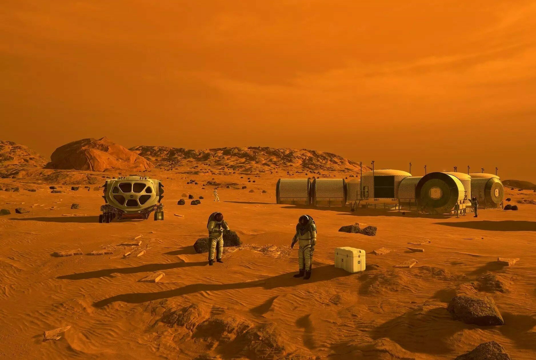 NASA хочет на целый год поместить людей в марсианский модуль, напечатанный на 3D-принтере