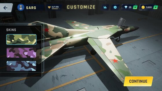 Sky Warriors: Blazing Clouds 4.26.3. Скриншот 13