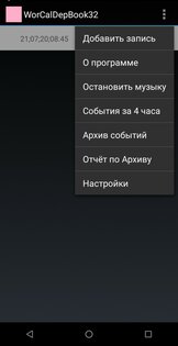 WorCalDepBook32 3.0. Скриншот 4