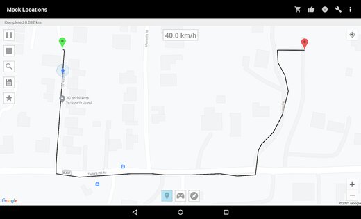 Mock Locations 1.33.0. Скриншот 3