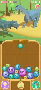 Dino 2048 1.0.13. Скриншот 2