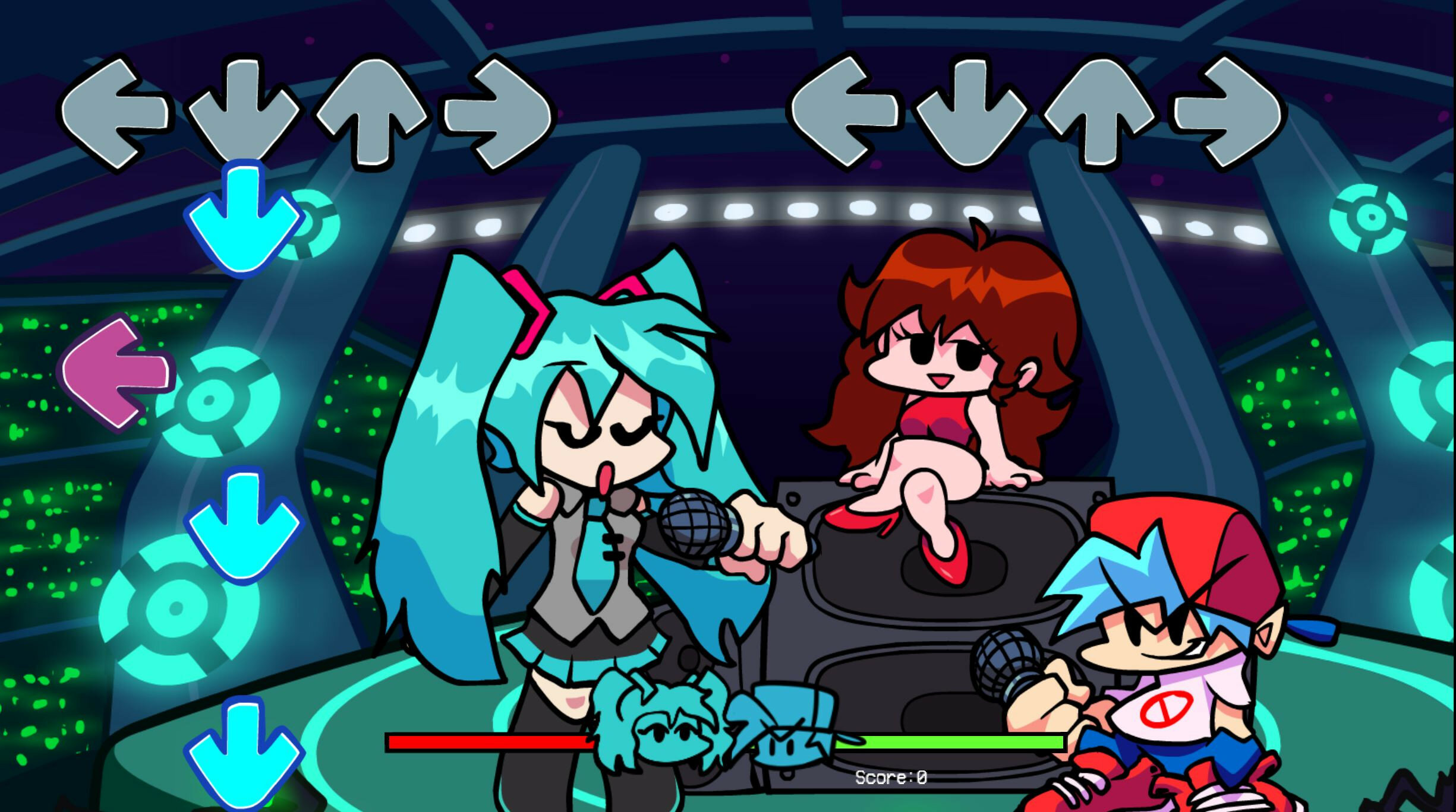 Скачать Miku Friday Night Funkin Mod 1.3 для Android