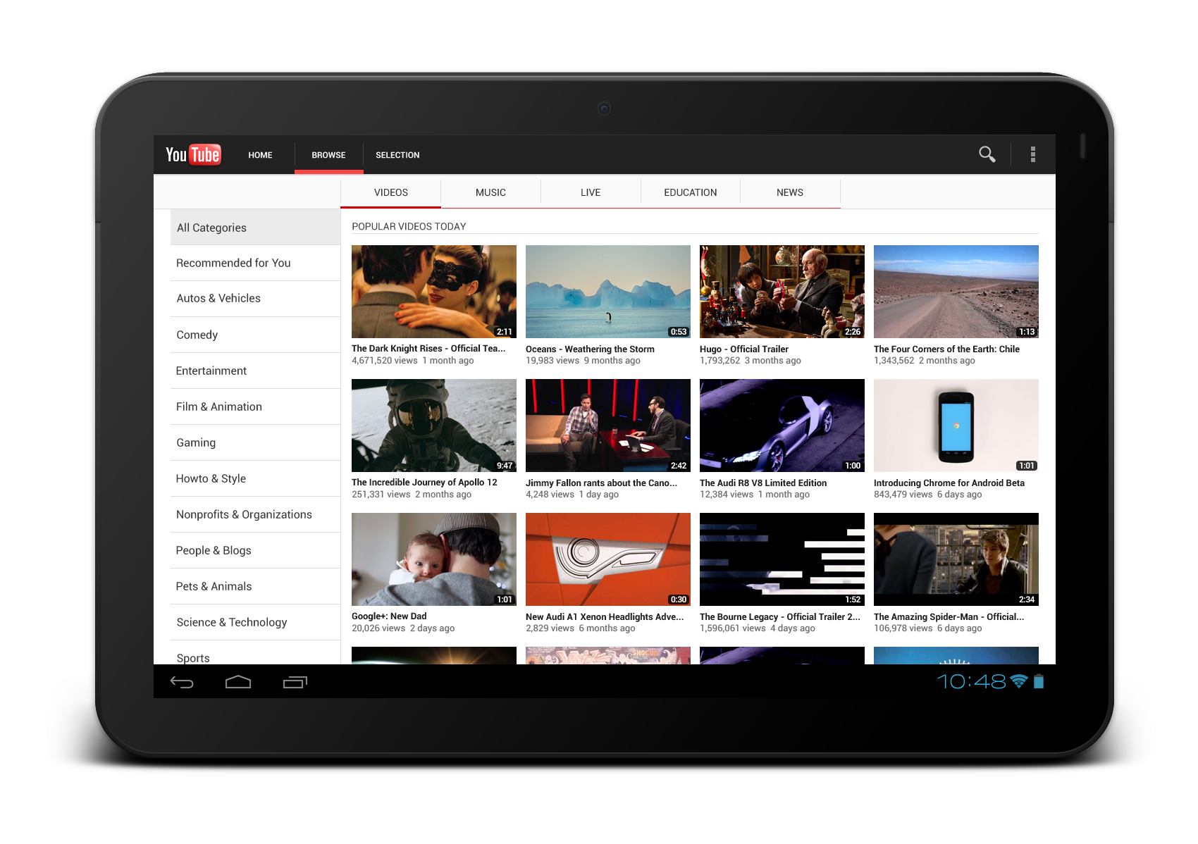 Аккаунт на планшете ютубе. Ютуб на планшете. Приложение youtube. Интерфейс планшета. Приложения для планшета.