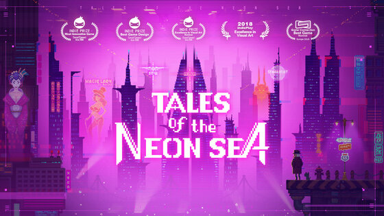 Tales of the Neon Sea 1.0.48. Скриншот 1