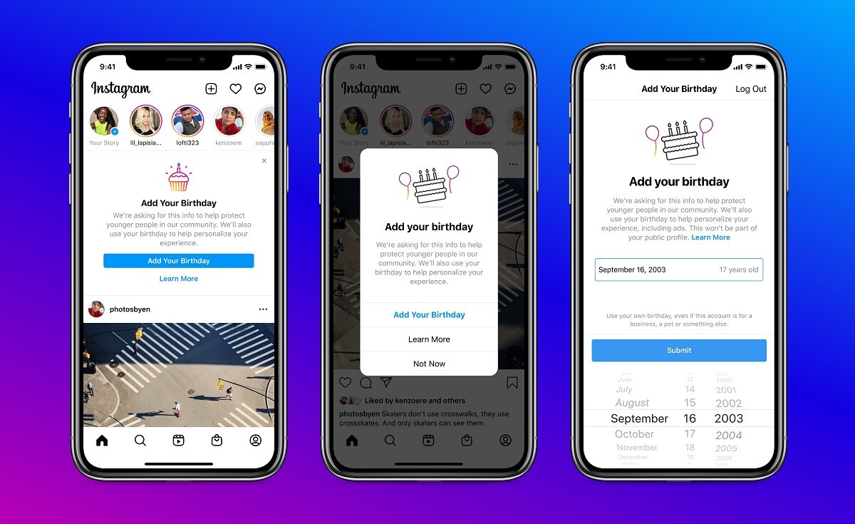 Instagram потребует ввести свою дату рождения: ИИ проверит, если вы соврёте