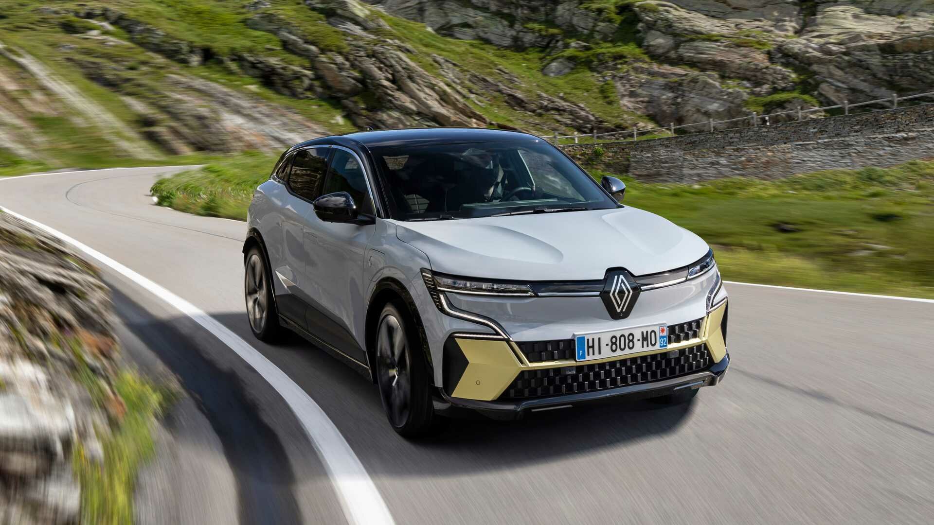 Renault представила электрический Megane: первое авто бренда с новым  логотипом